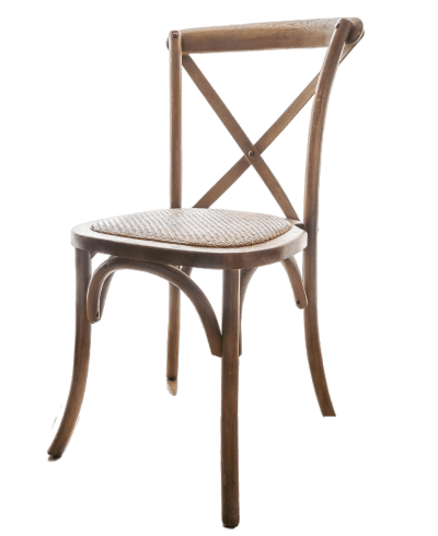 back cross chair