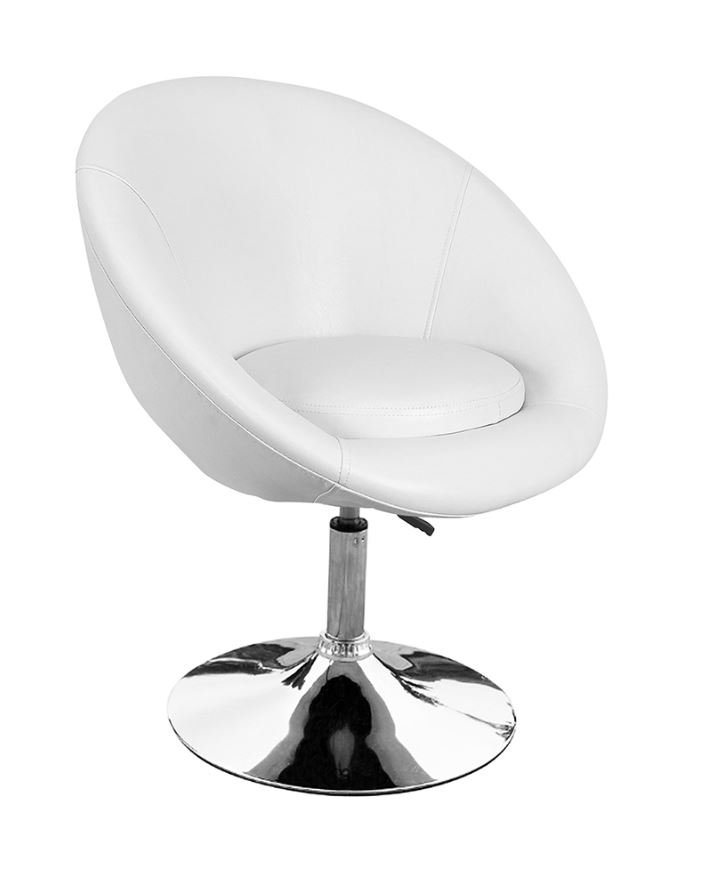 white apple chair