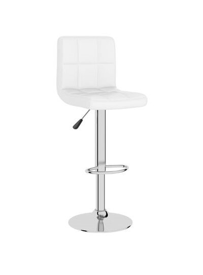 white bar chair