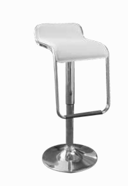 white bar chair