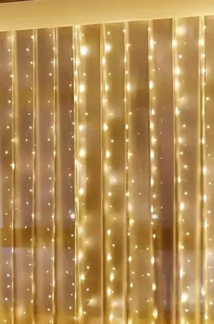 golden color fairy lights
