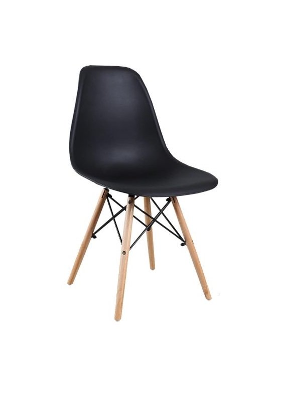 black tulip chair