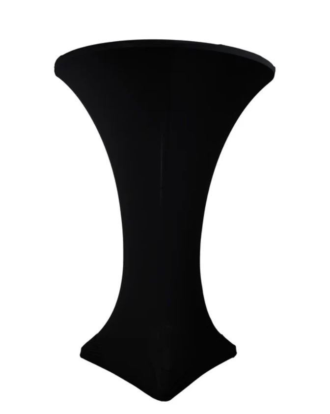 black cocktail table