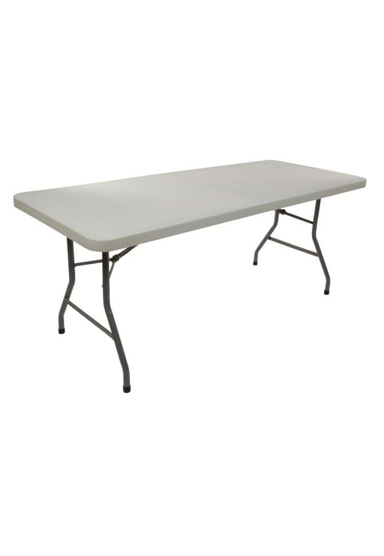 white rectangle plastic table