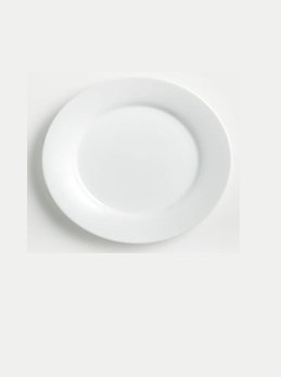 white plate