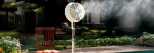 standing mist fan